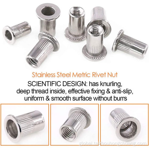 Hexagon Rivet Nut Sealed Stainless Steel Twist-Resistant Rivet Nuts Manufactory